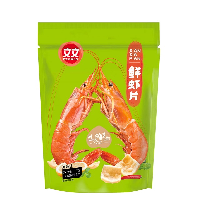 鲜虾片（海苔味）78g
