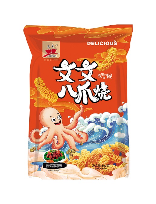 文文八爪烧酱肉味