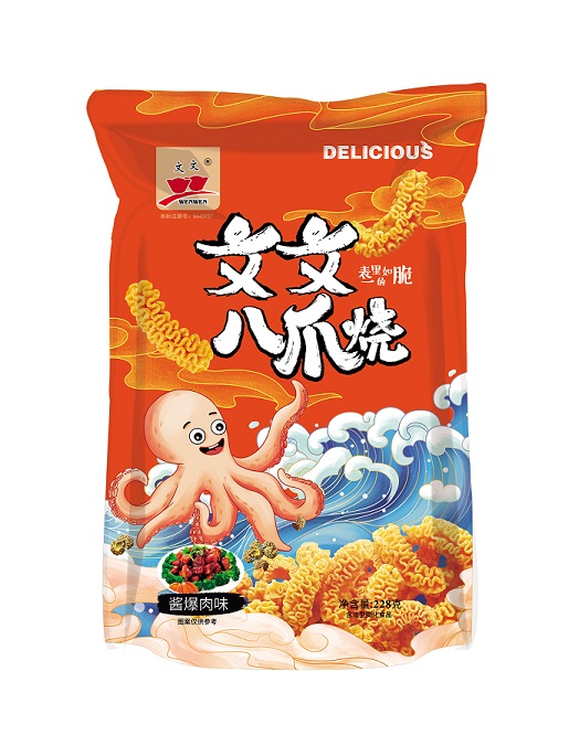 文文八爪烧酱爆肉味