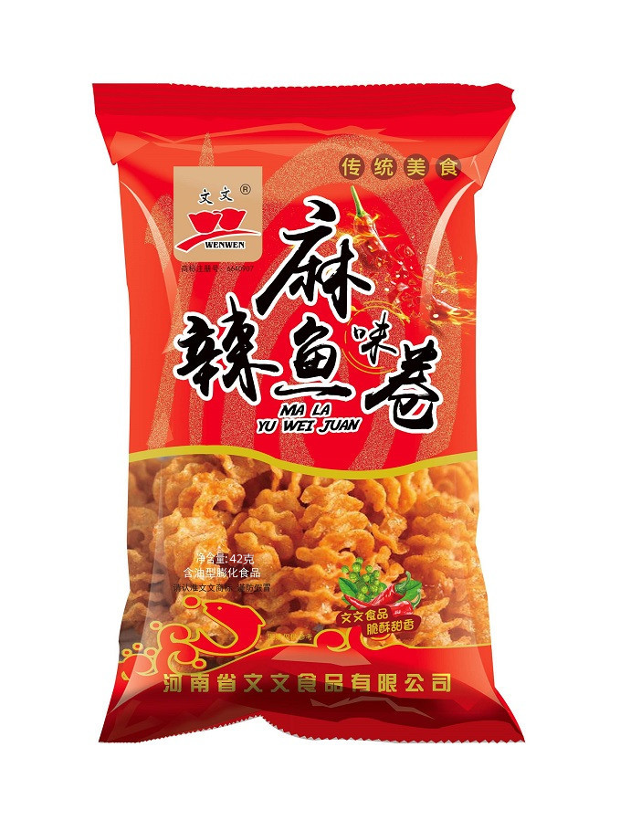 麻辣鱼味卷（1*20*10/箱）
