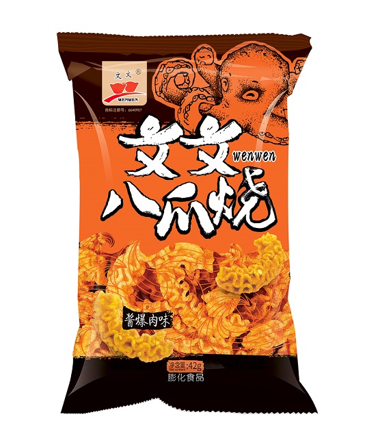 文文八爪烧酱爆肉味