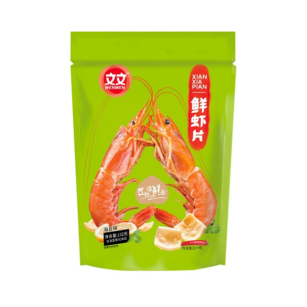 鲜虾片（海苔味）132g