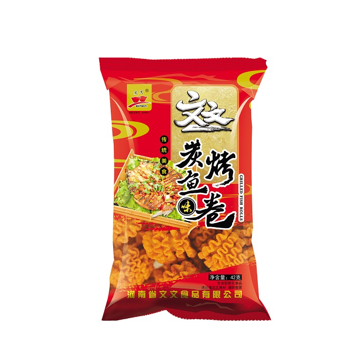 文文炭烤鱼味卷