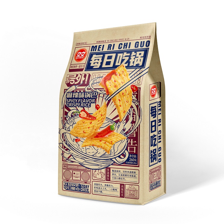 每日吃锅麻辣味锅巴