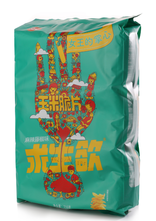 求生欲-玉米脆片（麻辣藤椒味)