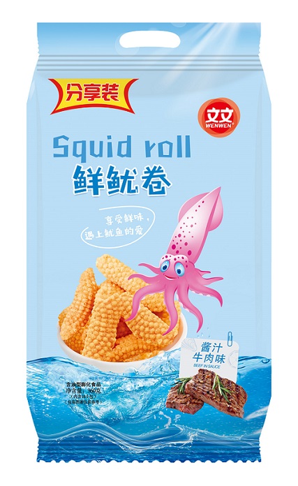 酱汁牛肉味鲜鱿卷
