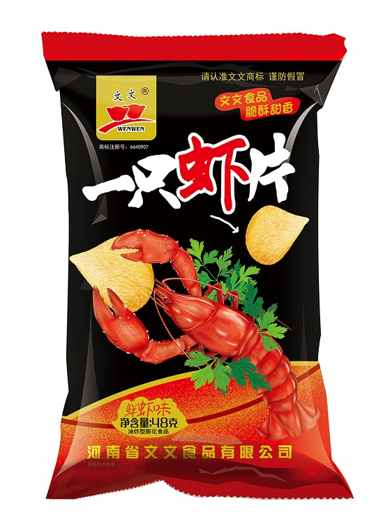 一只虾片（1*10*20/箱）